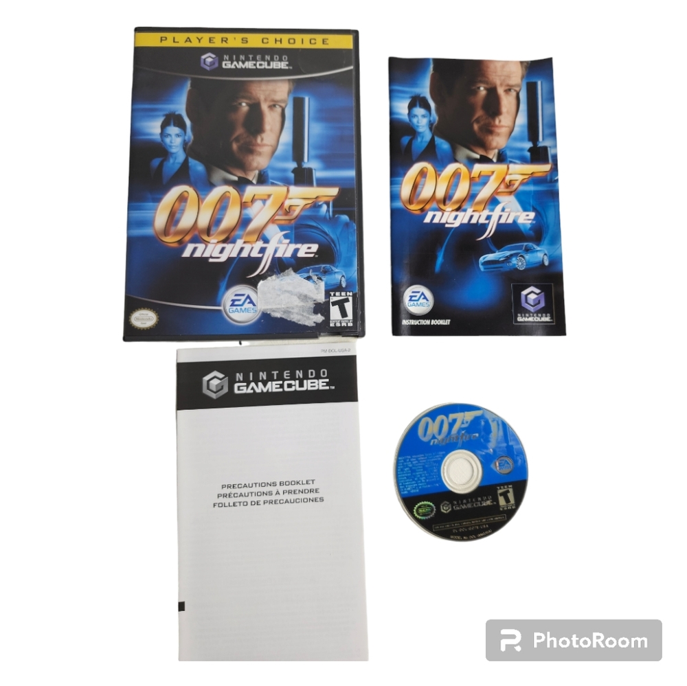 007: NightFire (Nintendo GameCube, 2002) Complete CIB Tested